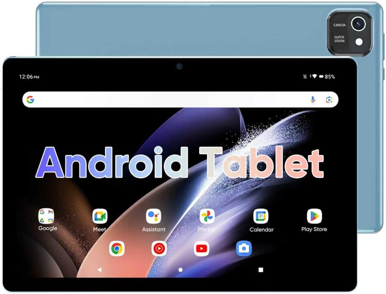 High Performance 10 Inch Android Tablet with 6GB RAM and 64GB ROM