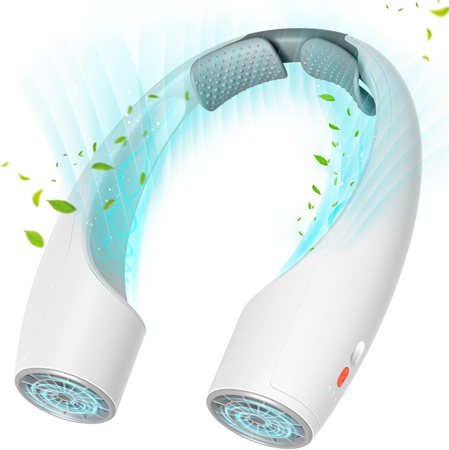 Faster Cooling AI Neck Fan - Ultra Quiet, Portable & Rechargeable