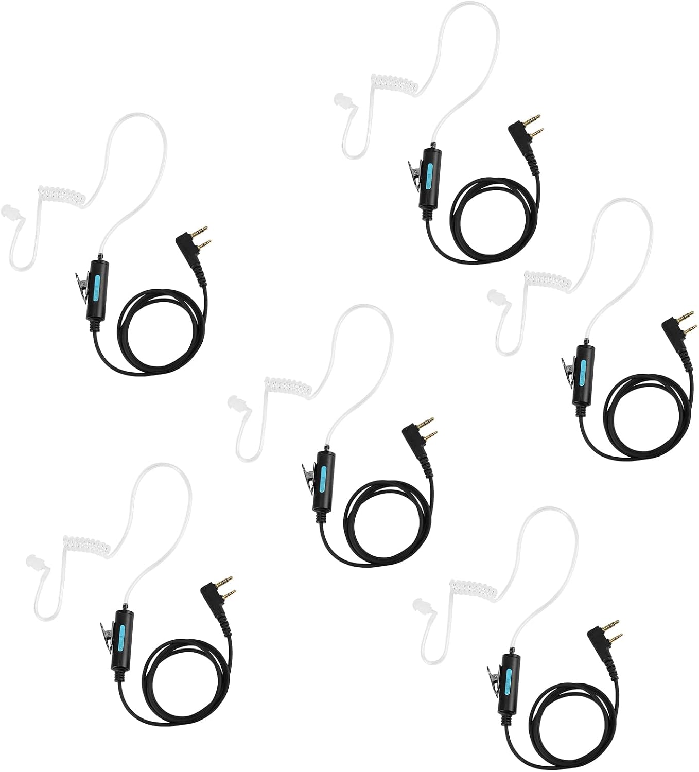 SAMCOM Walkie Talkies Earpiece with Mic for Clear Communication