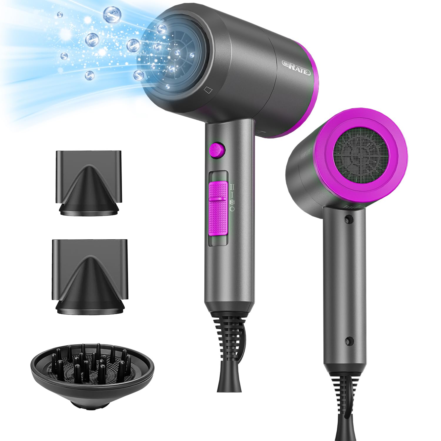 Powerful 1800W Blow Dryer for Fast Drying