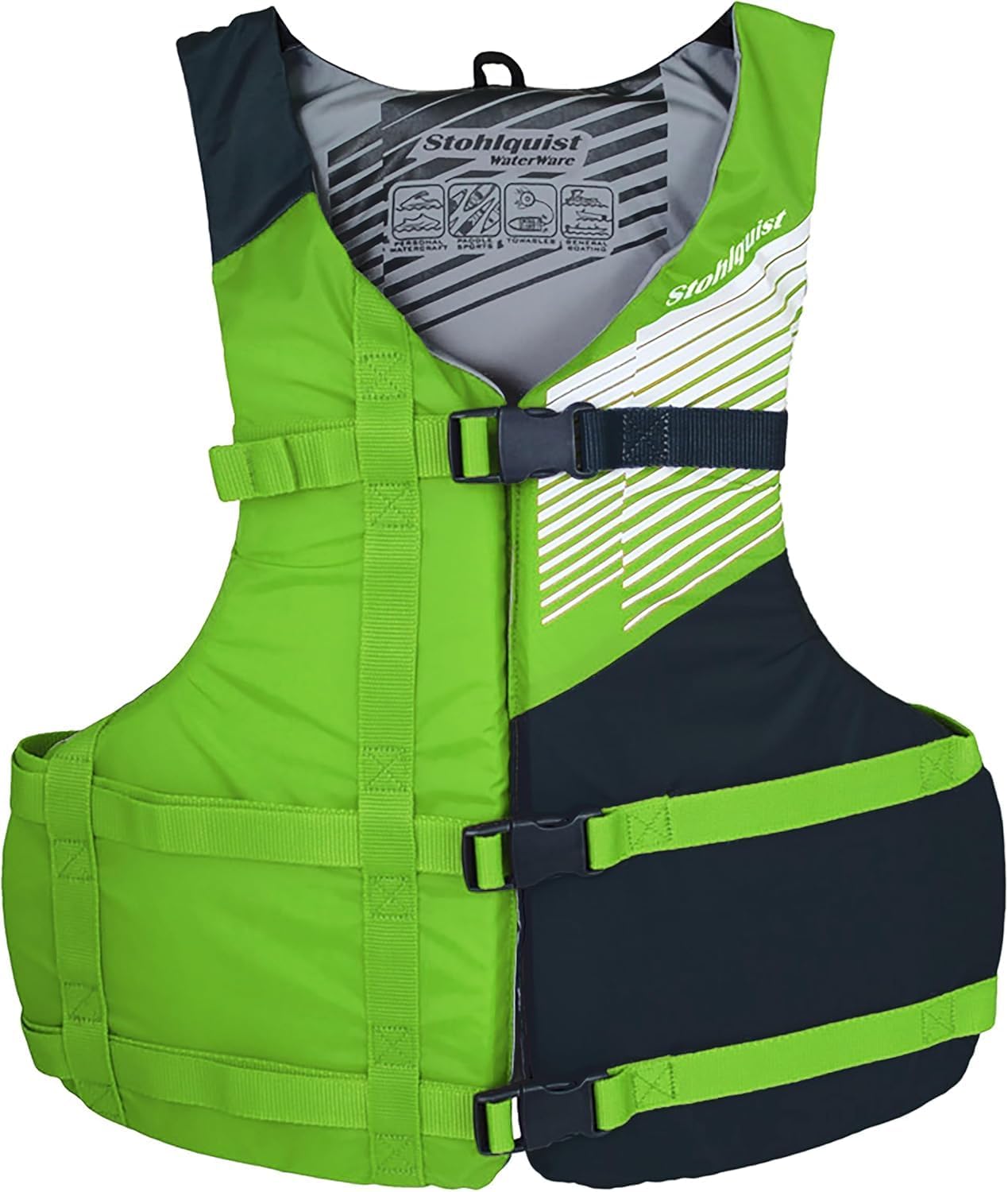 Stohlquist FIT Adult Life Jacket - USCG Approved PFD for Safety