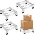3 Packs Dunnage Rack 11.8 x 11.8 x 3.9 in Stainless Steel