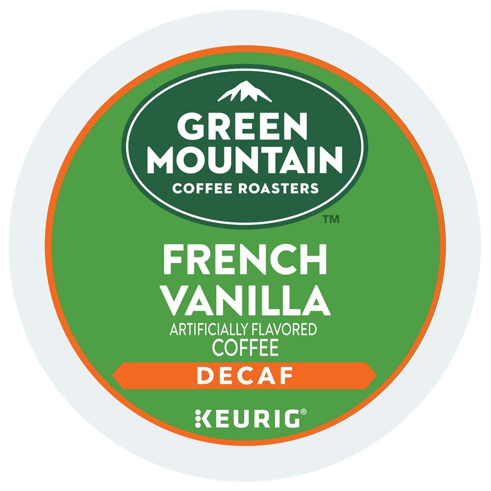 Green Mountain Decaf French Vanilla Coffee Pods, 24 Count