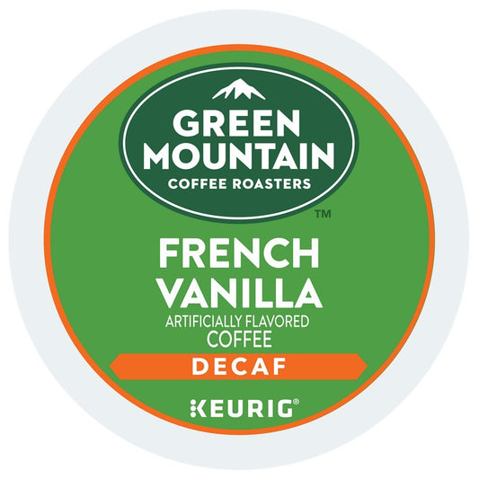 48 French Vanilla Decaf K-Cups by Green Mountain