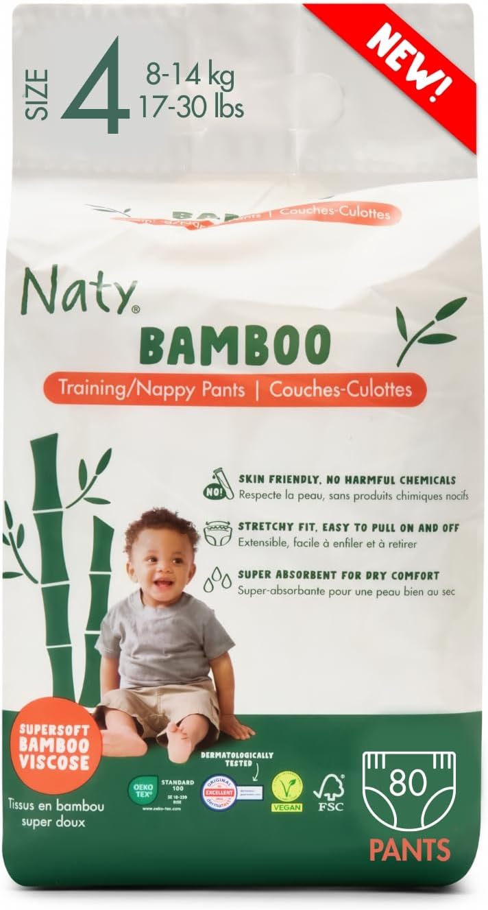 Eco by Naty Training Pants: Ultra Soft & Absorbent