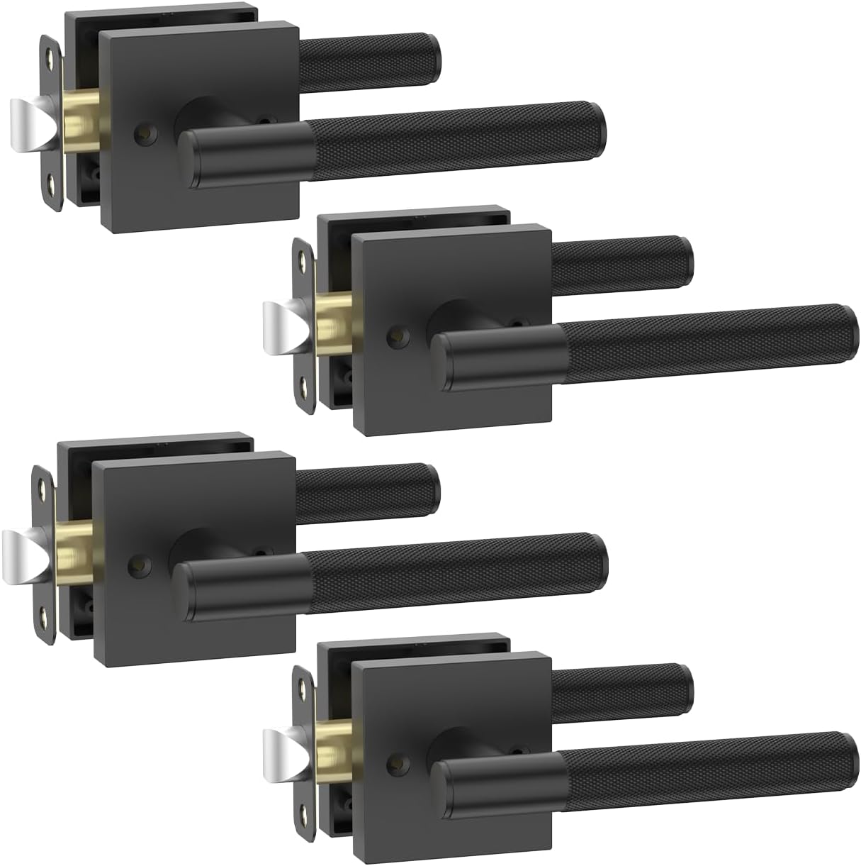 Passage Matte Black Door Handles for Effortless Accessibility