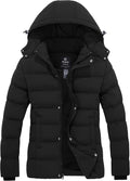 Women's Hooded Quilted Thicken Puffer Coat - Warm, Waterproof