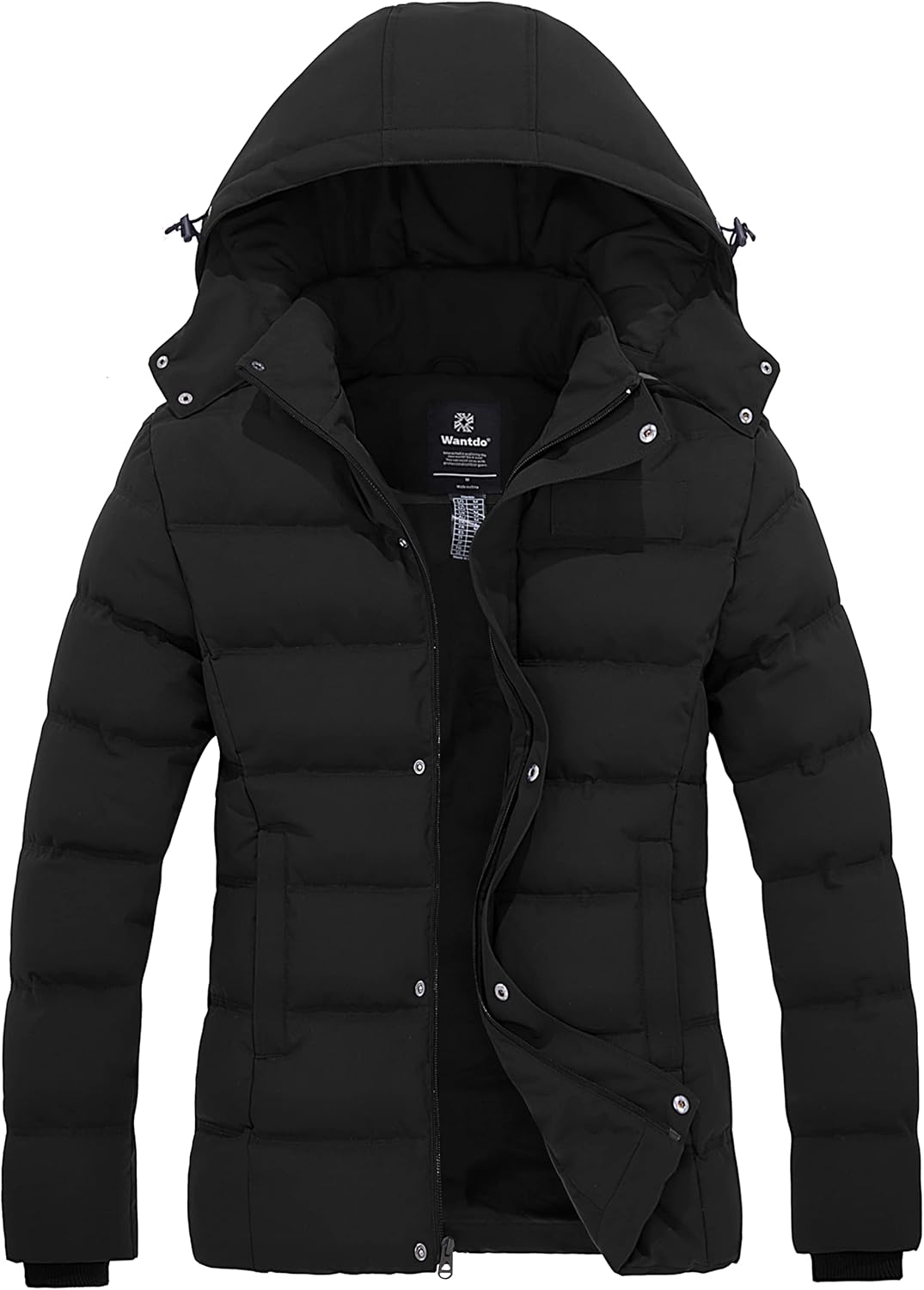 Wantdo Women's Hooded Warm Winter Coat for Cold Weather Comfort