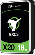 Seagate Exos X20 18TB Enterprise HDD - High-Capacity, Low-Latency