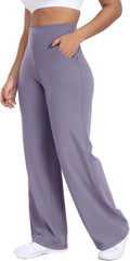Wide Leg Yoga Pants Women High-Waisted - Versatile Comfort ESOFT