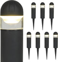 LED Landscape Bollard Pathway Light 2W 3000K Warm White - Pack of 8