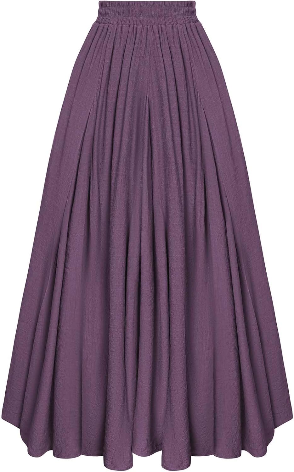 Scarlet Darkness Women Casual Maxi Skirt for Bohemian Style