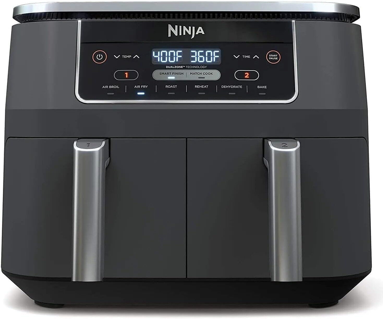 Ninja DualZone Air Fryer: 2 Baskets, Quick Meal Prep