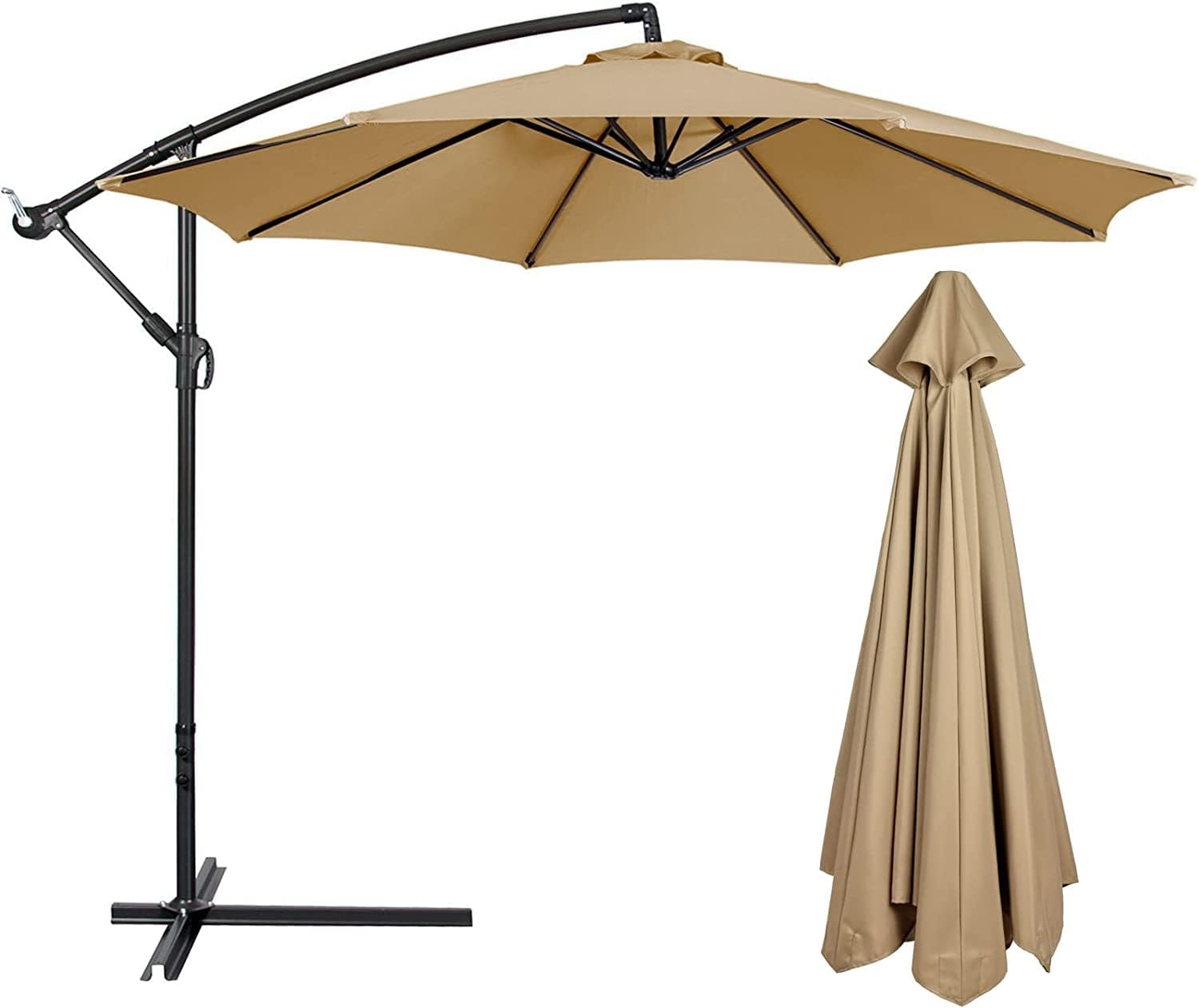 10 FT Umbrella Canopy Replacement for Outdoor Market Use