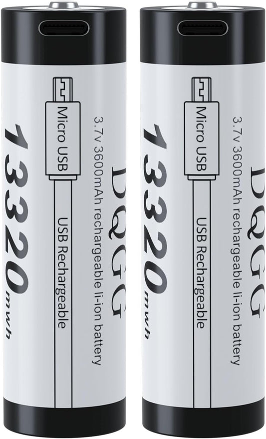 BENKIA USB-C Rechargeable Batteries - Power Your Devices Anytime
