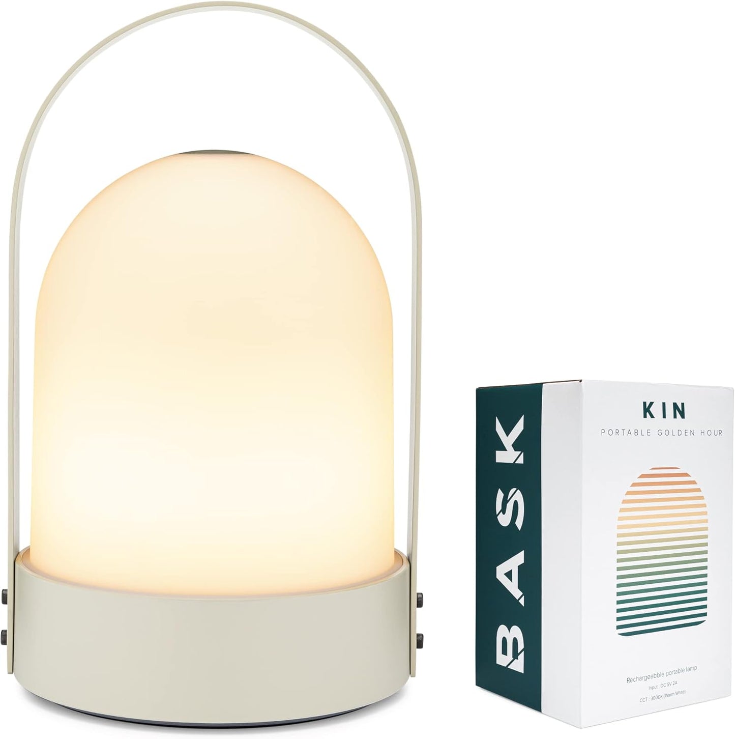 Bask KIN 3.0 Portable Cordless Lantern Lamp with Long Battery Life