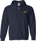 UGP Campus Apparel NCAA Primary Logo Full Zip Hoodie - Team Pride in