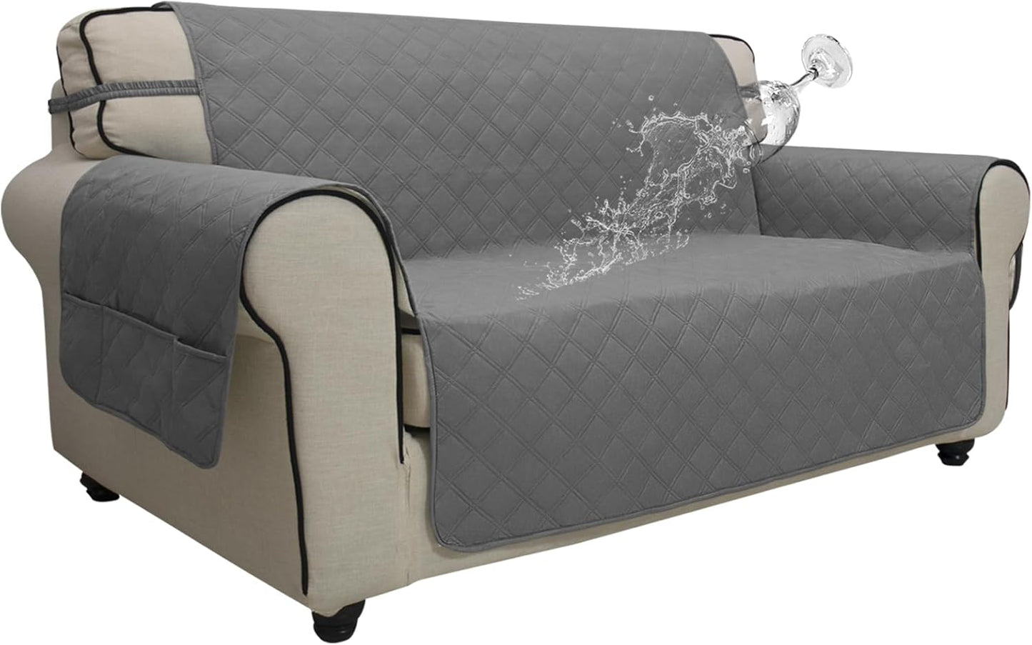 Easy-Going Waterproof Oversized Loveseat Cover for Pets