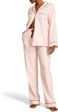Victoria's Secret Flannel Pajama Set - Cozy Cotton-Modal Sleepwear is