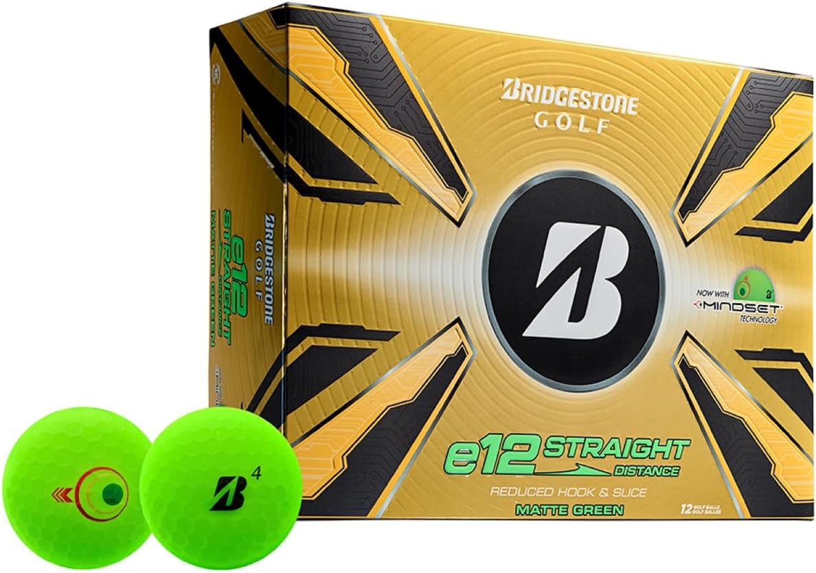 Bridgestone e12 Golf Balls for Optimal Flight and Distance
