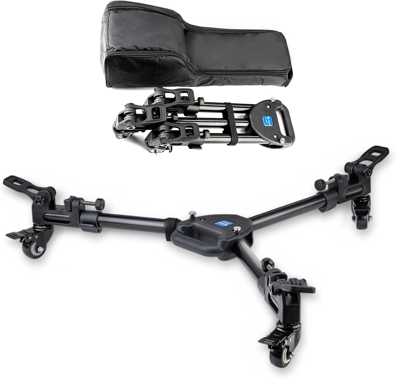 Fotopro Professional Photography Tripod Dolly for Smooth Mobility
