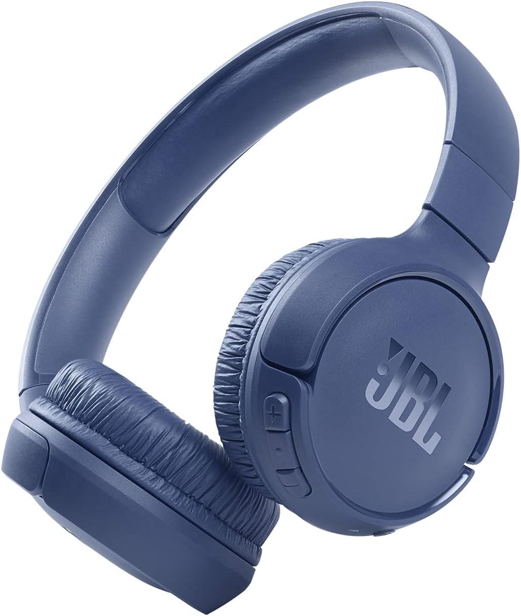 JBL 510BT Wireless Headphones - 40-Hour Battery, Mic, Foldable, Comfortable