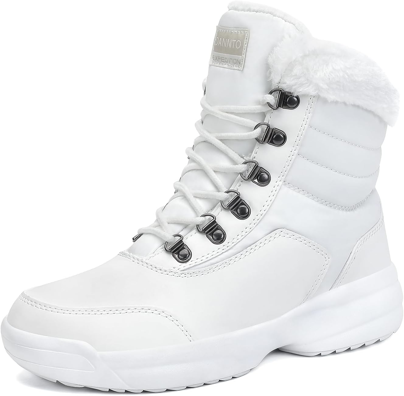 Dannto Women Winter Snow Boots with Warm Fur Lining for Comfort