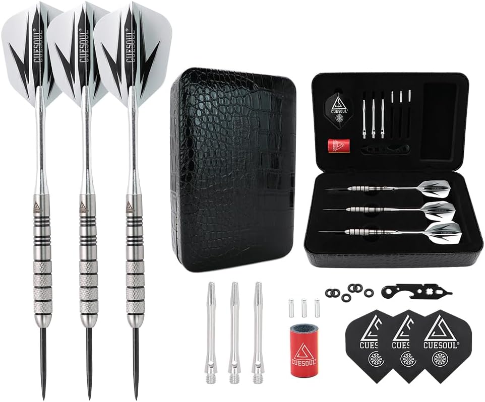 CUESOUL Professional Tungsten Steel Tip Darts for Precision Play