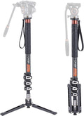 Cayer Carbon Fiber Monopod Leg for DSLR Cameras and Camcorders