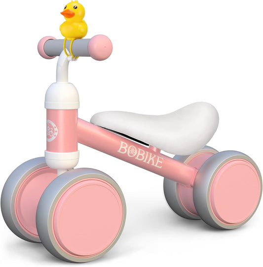 Bobike Baby Balance Bike - Best 1st Birthday Gift! Pedal-Free, Safe & Fun!