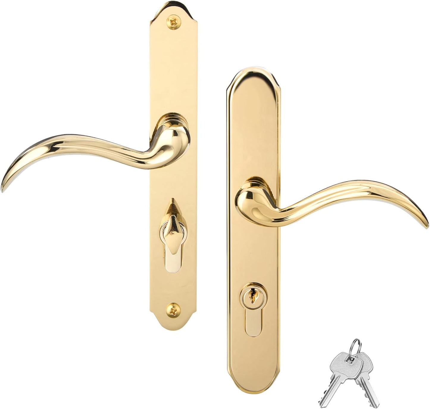 Storm Door Handle Replacement Set with Key for Pella Doors