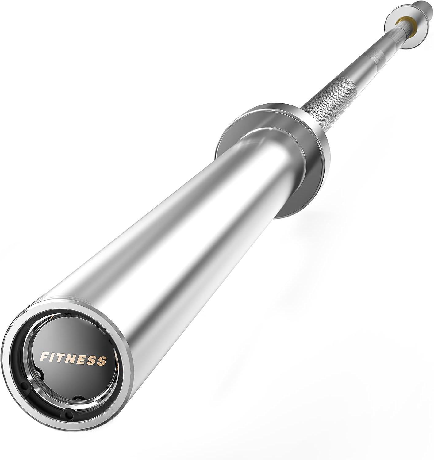PAPABABE Olympic Barbell 2inch 45lb Weight Bar for Strength Training
