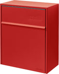 Wall Mount Mailbox - Large Locking Weatherproof Mailbox - Red