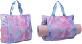 Yoga Tote Carrier Bag with Wet Pocket and Mat Holder - Organized Carry
