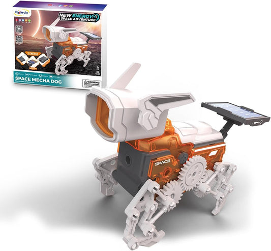 STEM Solar Space Robot Dog Kit - Educational Fun!