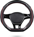 Ergocar Car Steering Wheel Cover for D-Shape 15in Comfort
