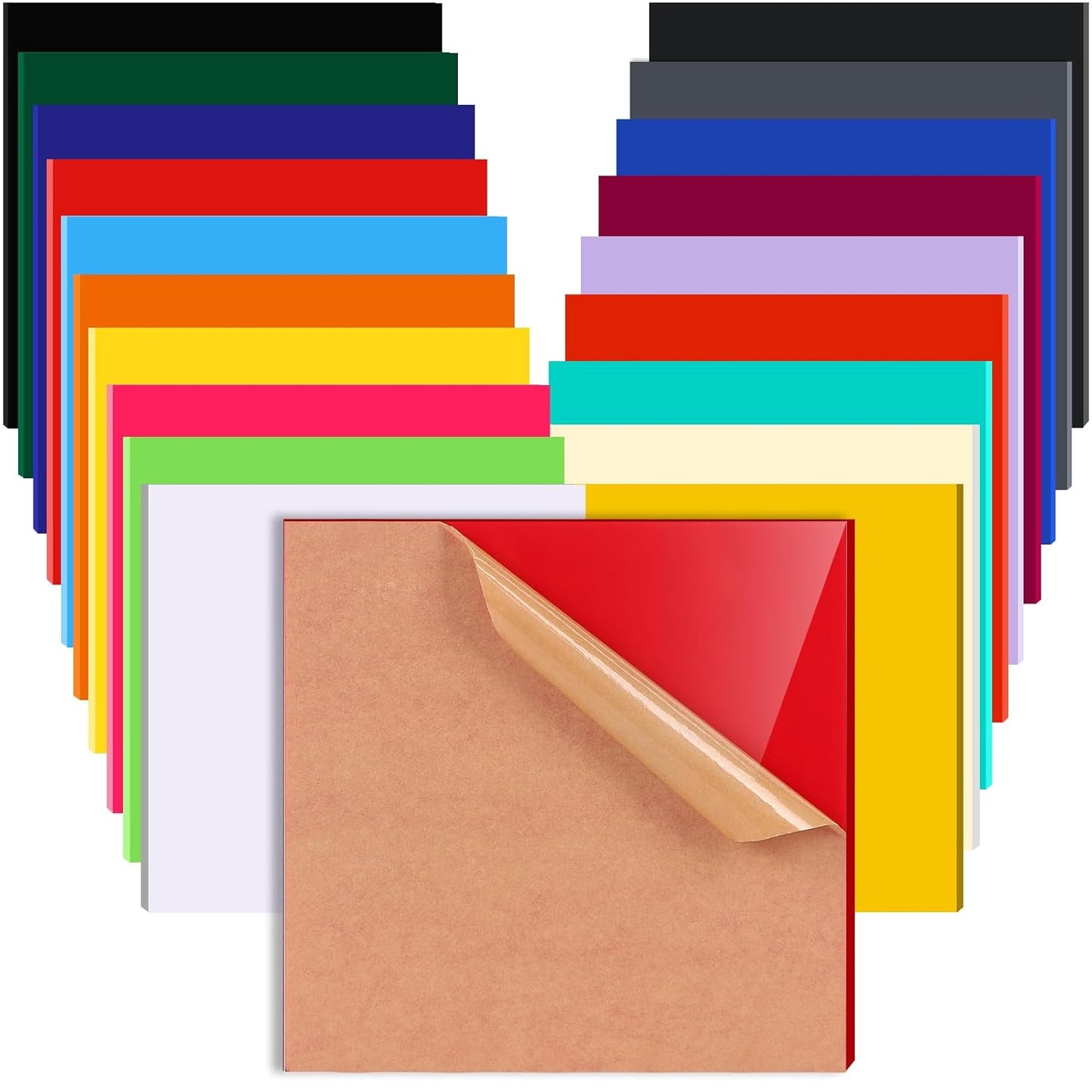 Colorful Acrylic Sheets for Laser Cutting and DIY Crafts