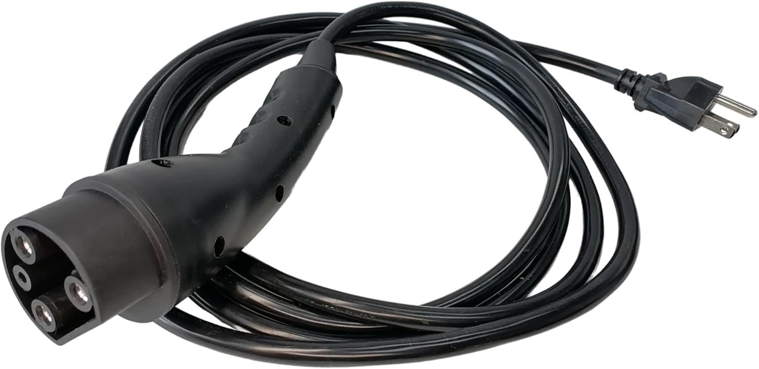 Charging Power Cord Assembly for Evolution EV Golf Carts