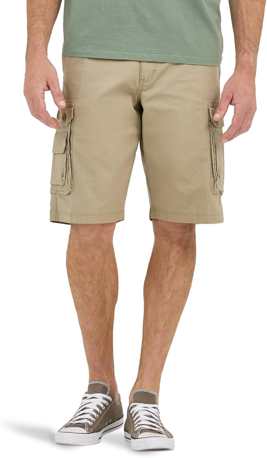 Men's Dungarees Cargo Shorts with Belted Comfort and Style