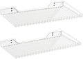 Wallmaster Heavy Duty Garage Wall Shelving 2 Pack - Sturdy Metal
