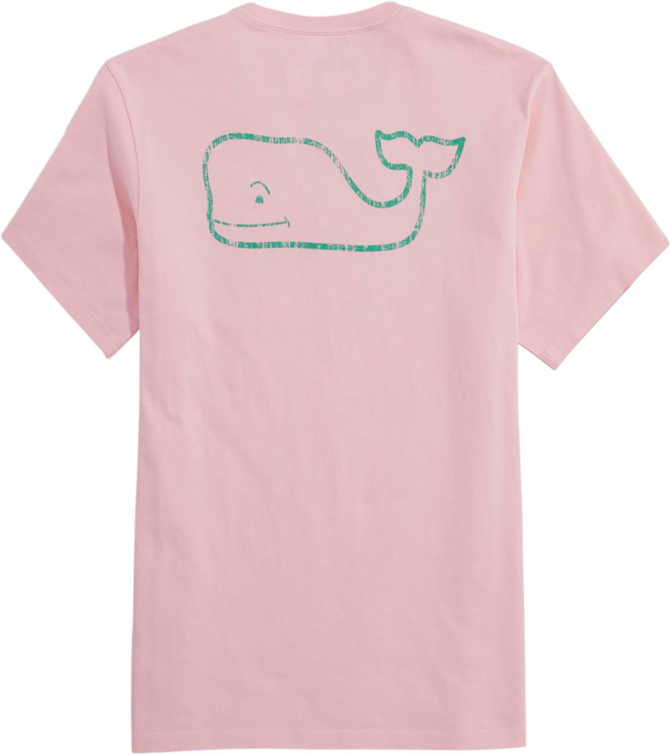Vintage Whale Pocket Tee for Men - Classic Short-Sleeve Style