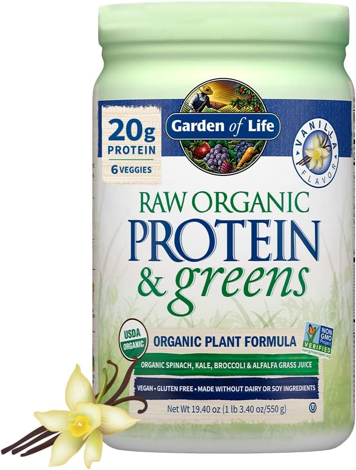 Garden of Life Raw Organic Protein & Greens Vanilla Shake Review