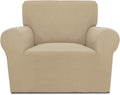 PureFit Stretch Chair Sofa Slipcover - Form Fit Sand