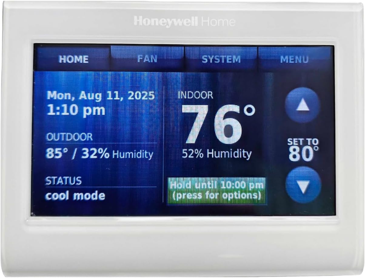 Honeywell TH9320WF5003 Wi-Fi 9000 Color Touch Screen Thermostat