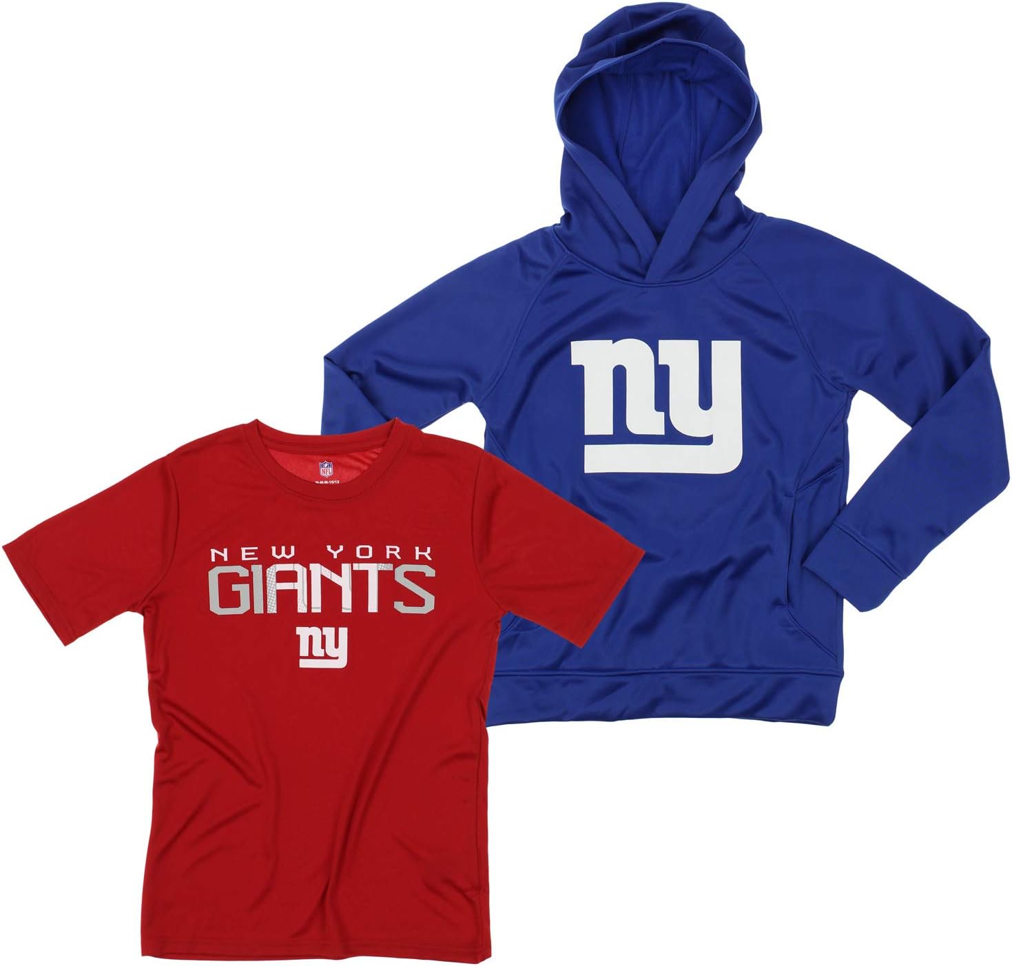 Outerstuff NFL Youth Boys Performance Hoodie and Tee Combo Set
