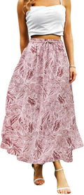 Women's Maxi Skirts with Pockets for Stylish Beach Outings