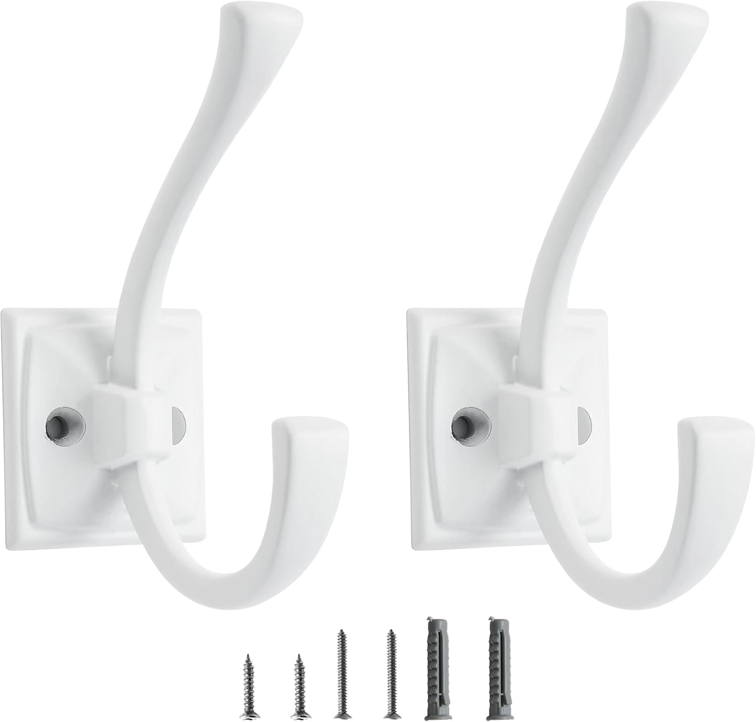 10 Pack Decorative Heavy Duty Towel Hooks for Stylish Storage