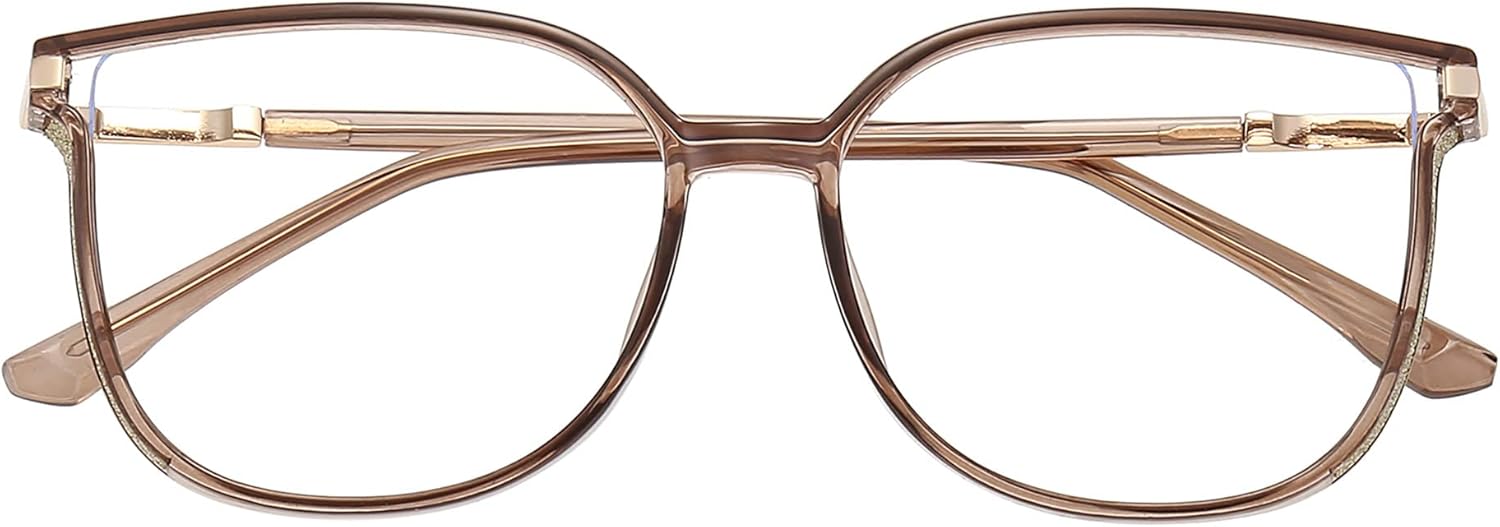 GUDVUE Oversized Blue Light Glasses for Eye Strain Relief