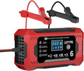 Battery Charger 6-Amp 12V Automatic Smart Trickle Charger - Winter
