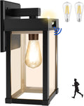 Solar Wall Lights Outdoor Solar Wall Sconce with Motion Sensor - Slim